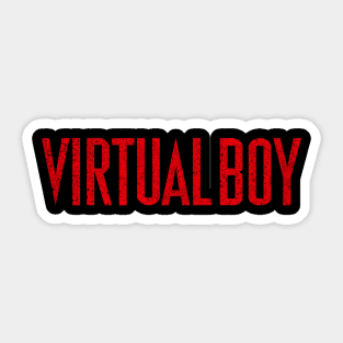 Virtual Boy Retro Design Sticker